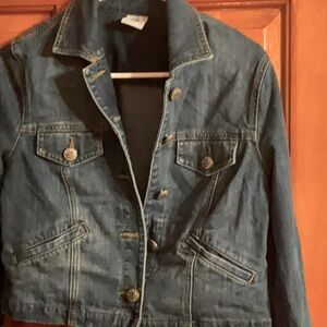CAbi Jean jacket size small ￼